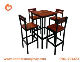 Bàn ghế quán Cafe - Beer Club